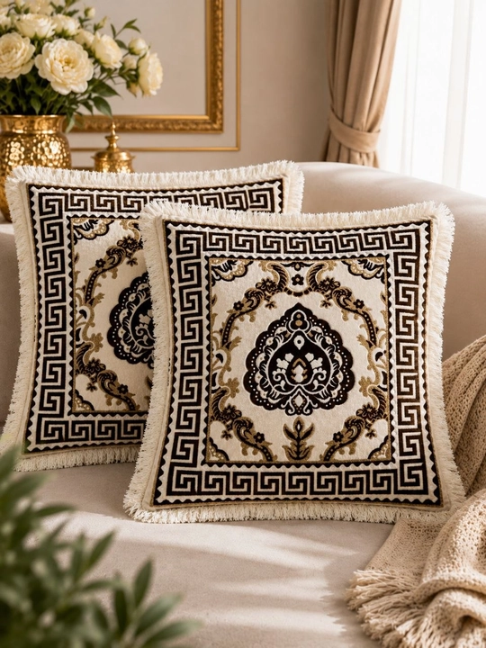 Duxoba yostiq 60*60 orqa oldi bir xil komplektda ikki dona - 