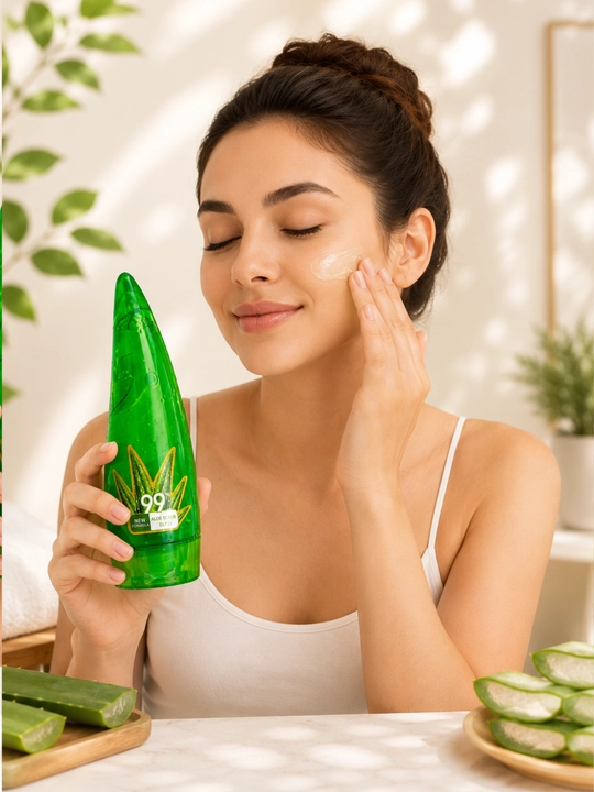 Aloe Vera Gel – terini chuqur namlantiruvchi va parvarish qiluvchi universal gel - 