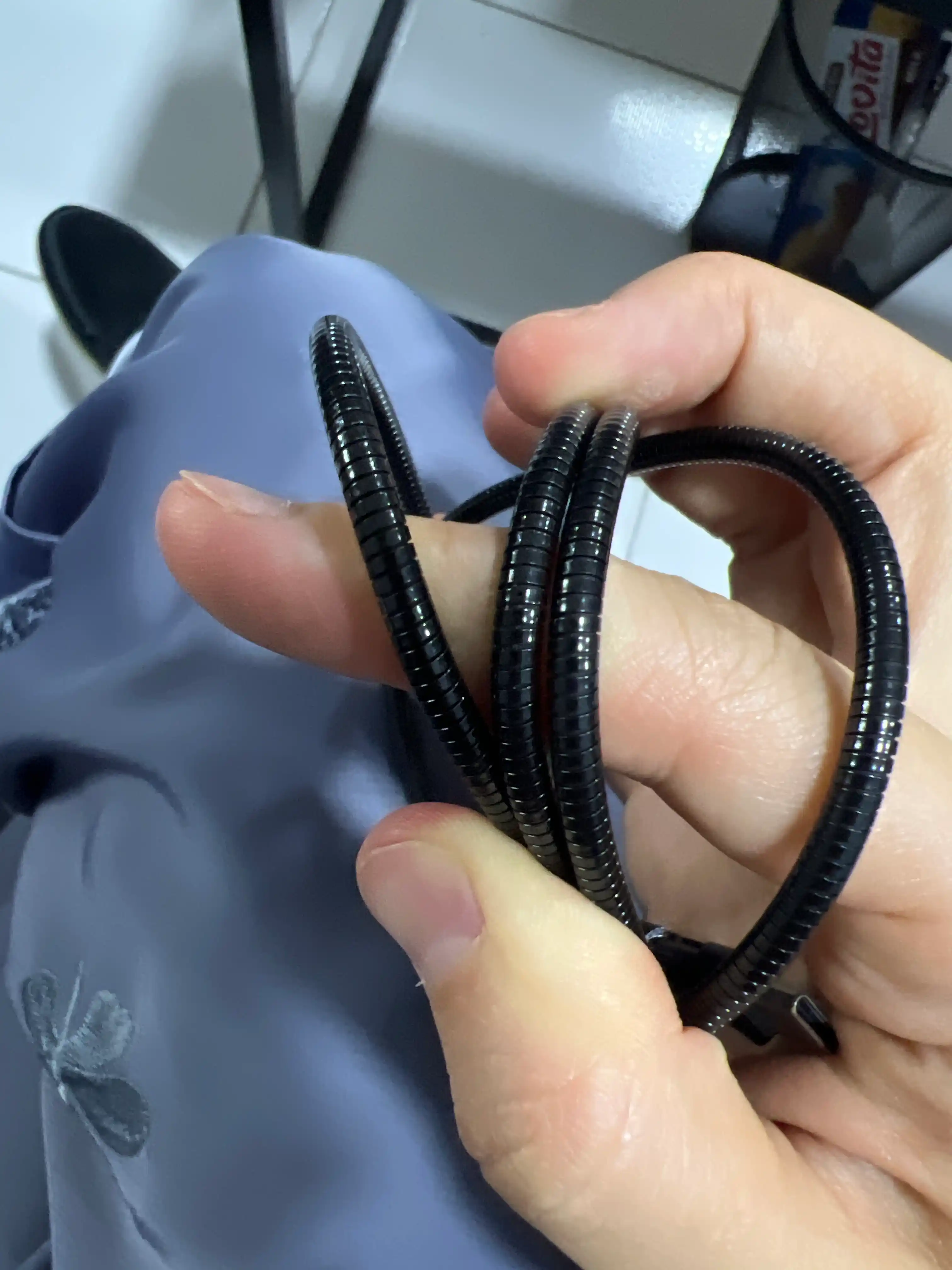 Кабель для быстрой зарядки, 66W USB, Type-C металлический кабель