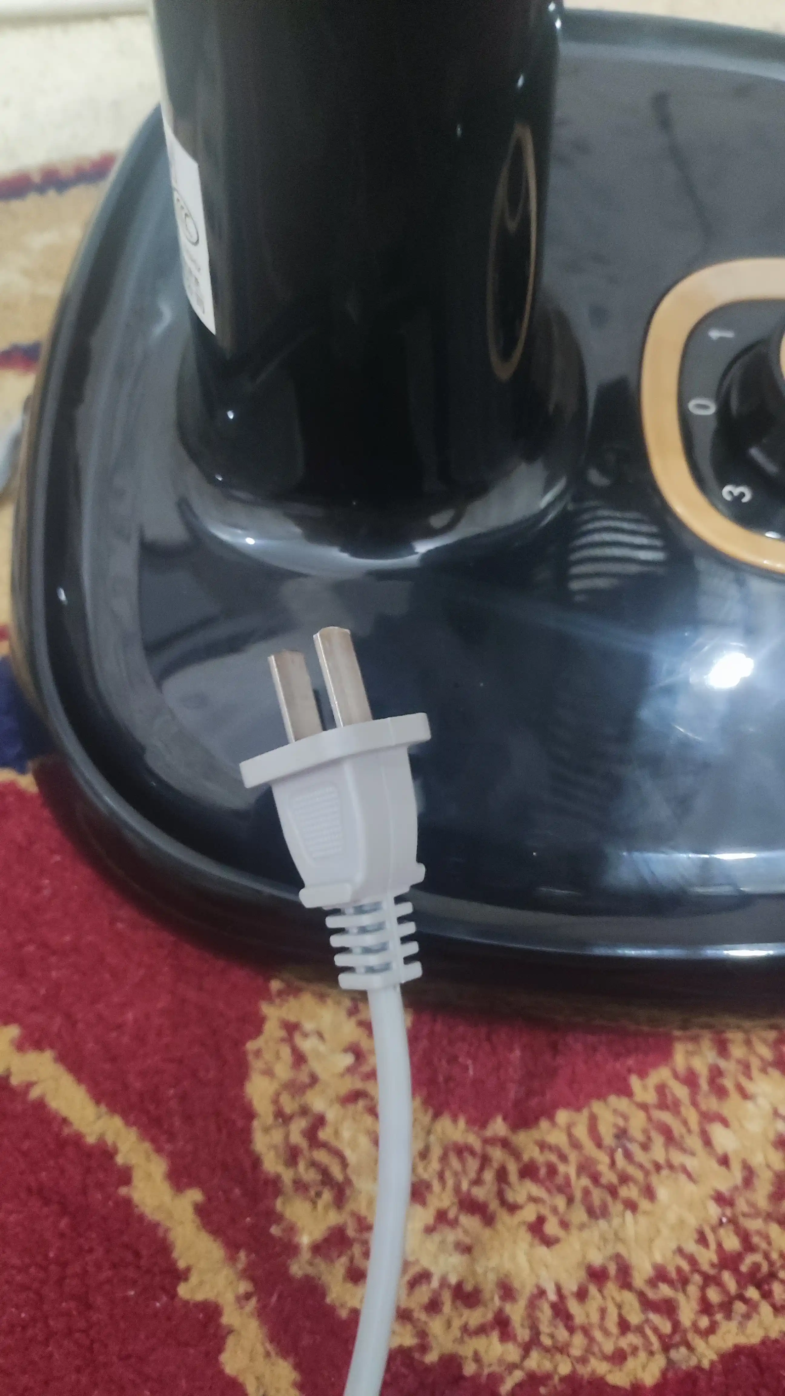 Stol ventilyatori, kuchli, jim, 3 tezlik, uy va ofis uchun, energiya tejamkor