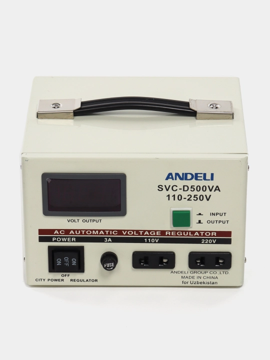 Kuchlanish stabilizatori Andeli SVC-D500VA (110-250)