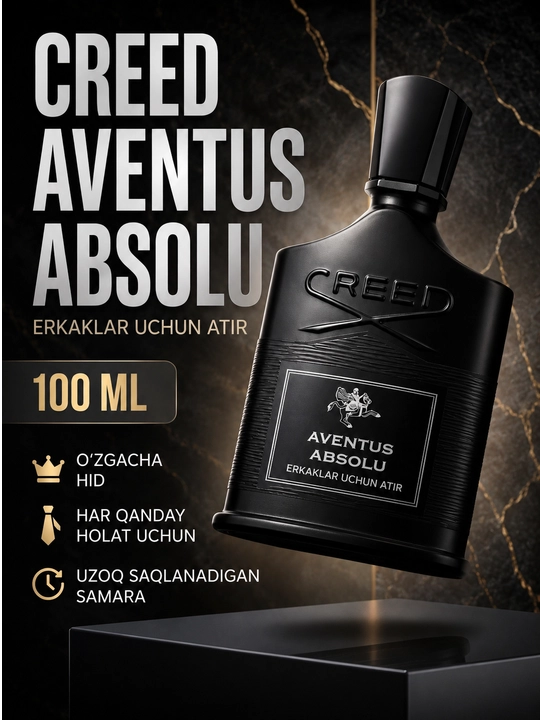 Creed Aventus Absolu erkaklar atiri, erkaklar parfyumi, probnik atir