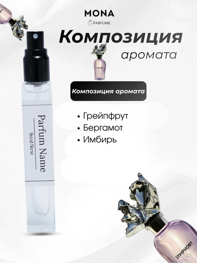 Louis Vuitton Symphony, uniseks niche atir Angliya xomashyosi