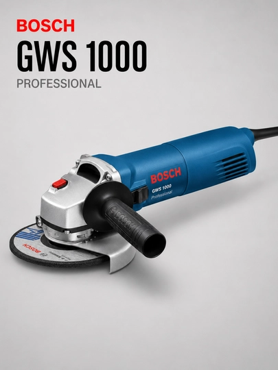 Burchak shlifmashinasi Bosch GWS 1000 Professional - 