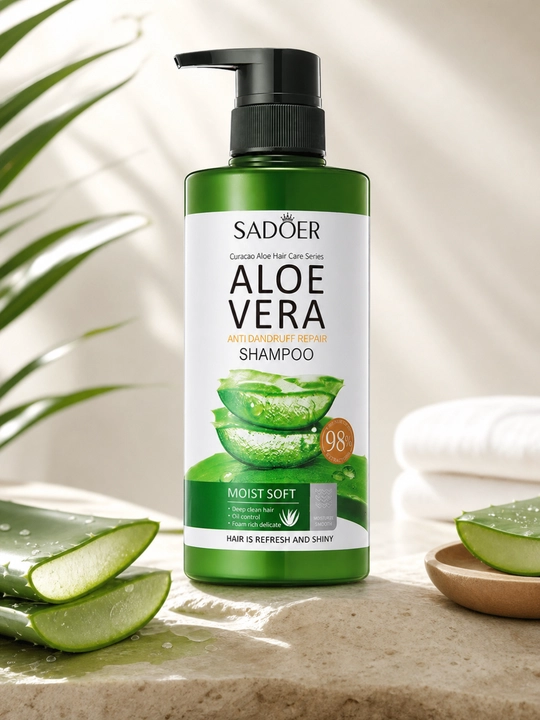 SADOER Aloe Vera Qorinaklariga Qarshi Shampuni 500 ml