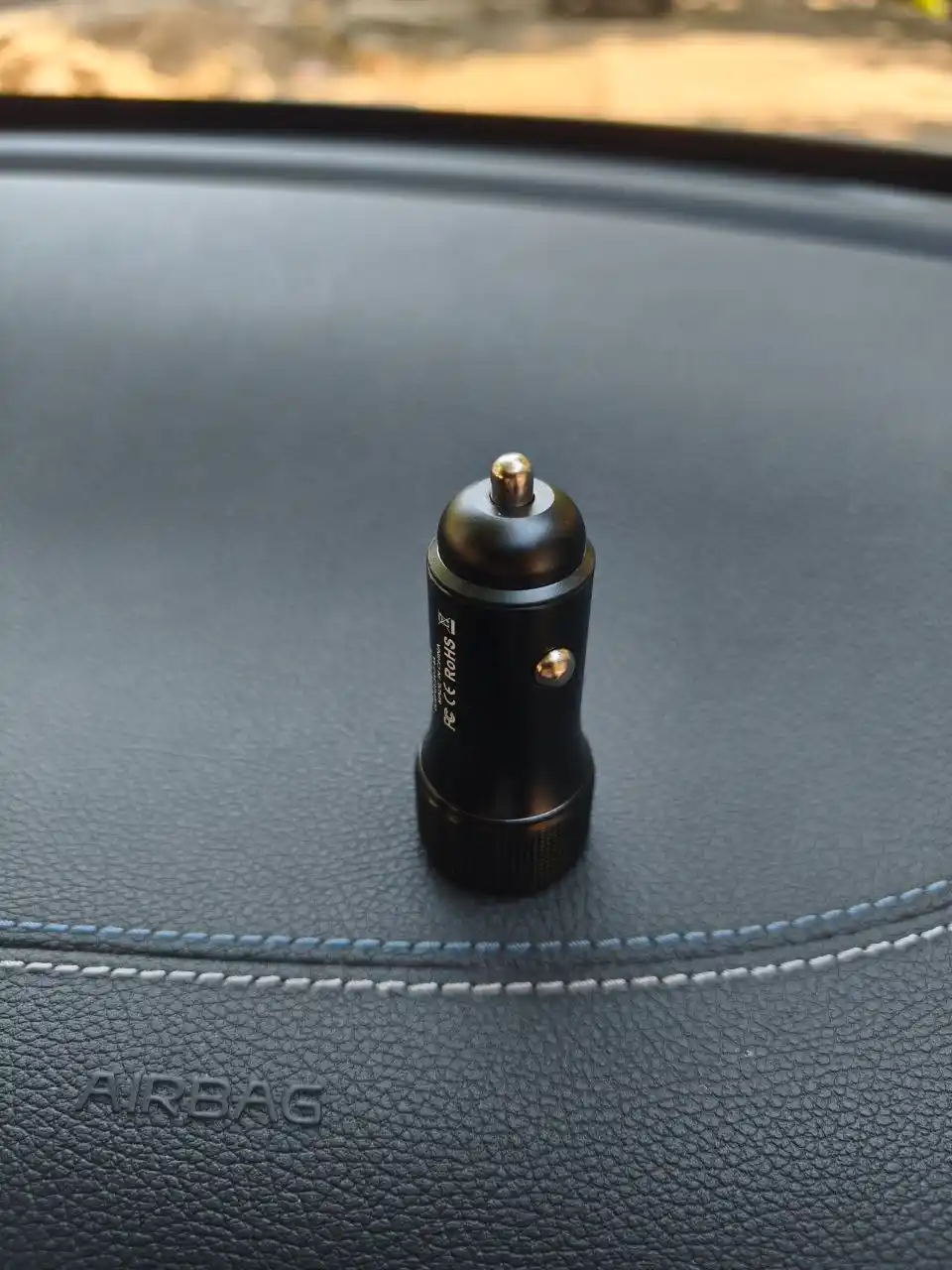 Автомобильная быстрая зарядка, USB-A + Type-C, 100 Вт