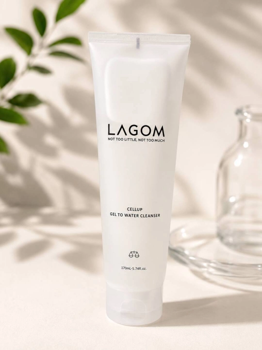 LAGOM Cellup GelToWater Cleanser гель для умывания с эффектом трансформации в воду, 170 мл