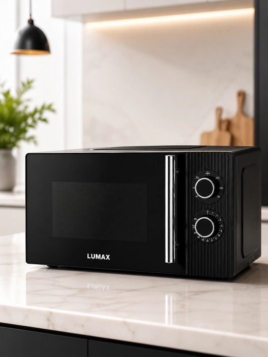 LUMAX Premium 20L Mikroto'lqinli Pech | 700W | Tez Isitish | 3 Yil Kafolat