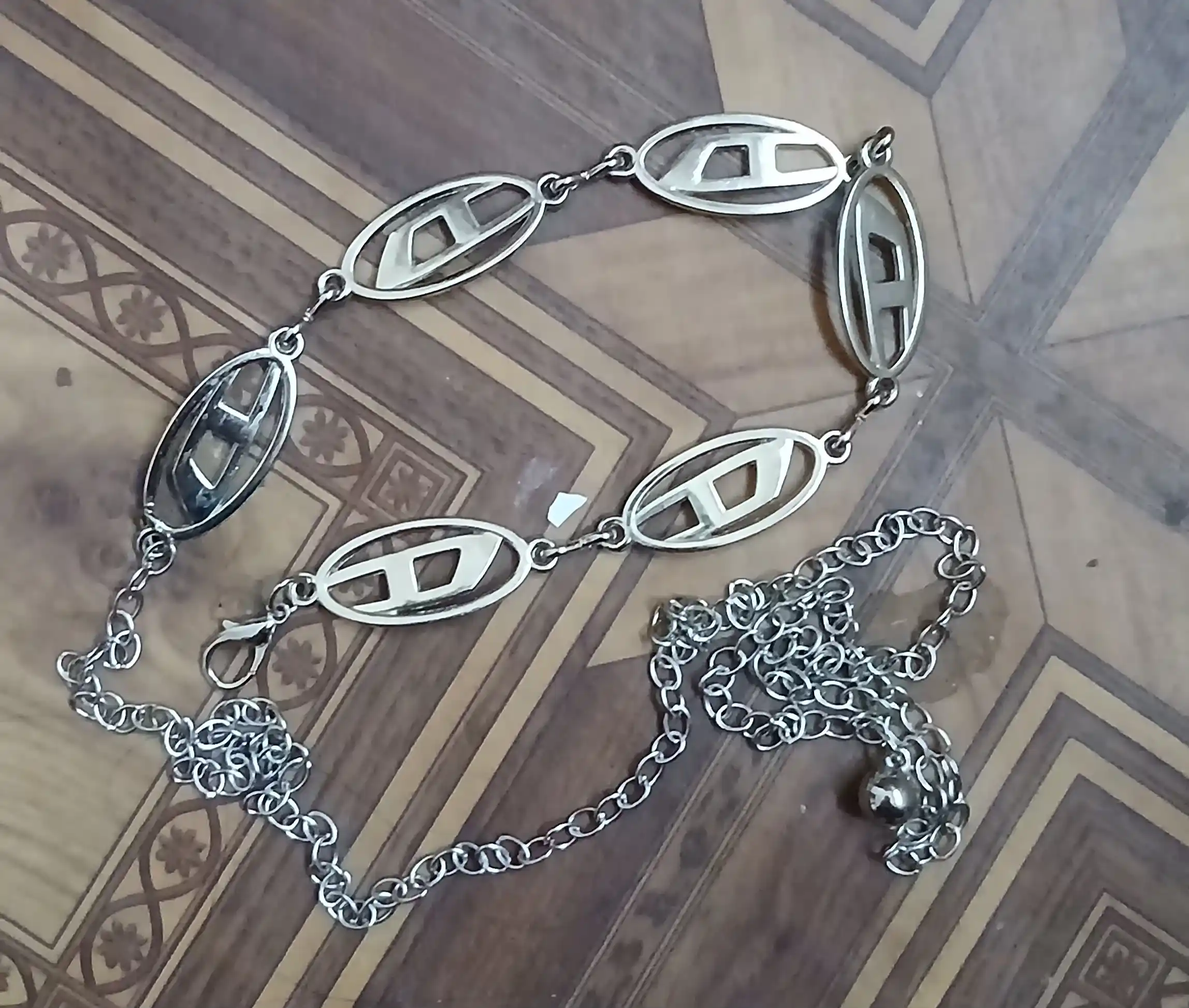 Zanjirli belbog ayollar uchun metall belbog y2k kamar