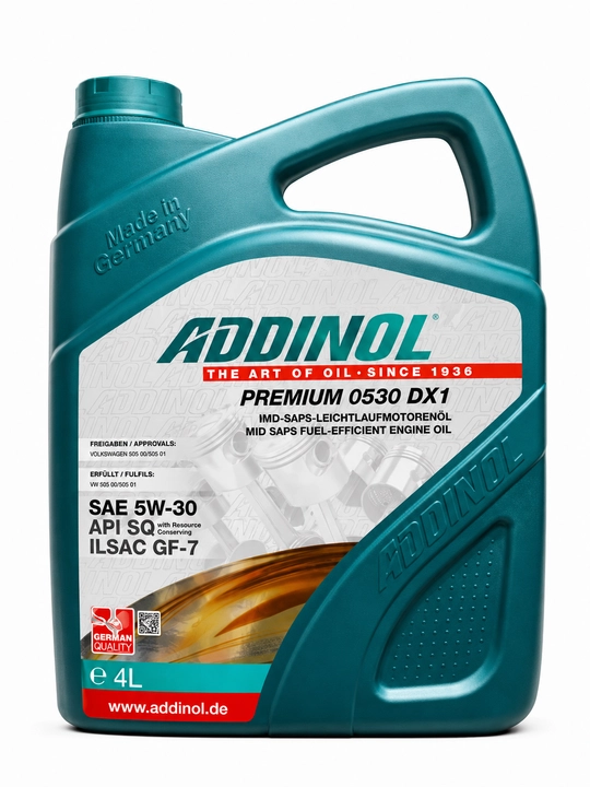 Addinol motor moyi, avtomobil dvigateli uchun moy