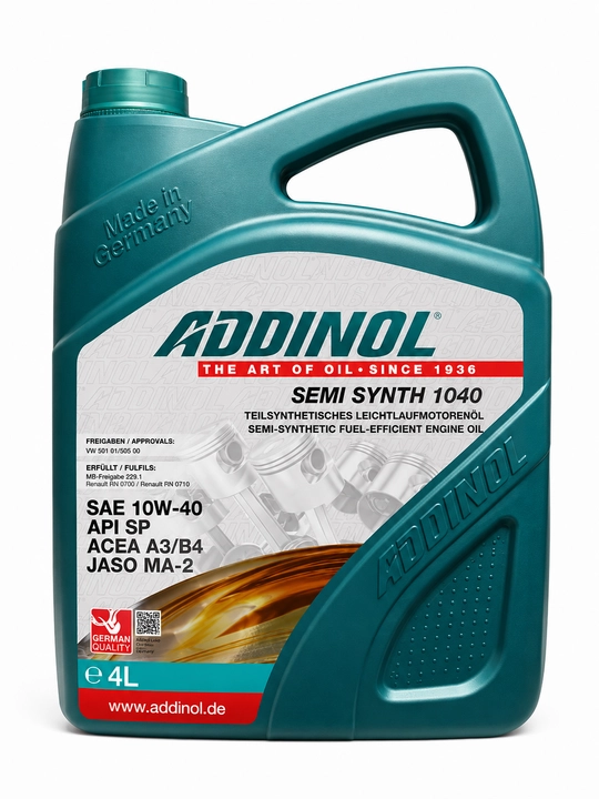 Addinol motor moyi, avtomobil dvigateli uchun moy
