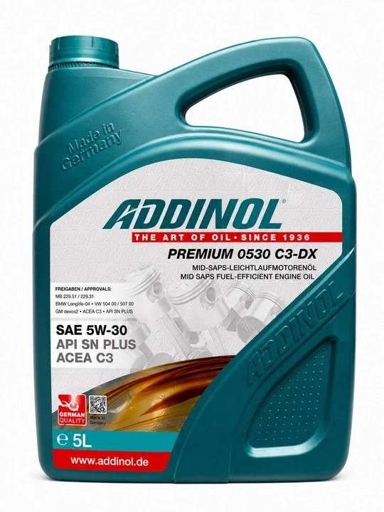 Addinol motor moyi, avtomobil dvigateli uchun moy