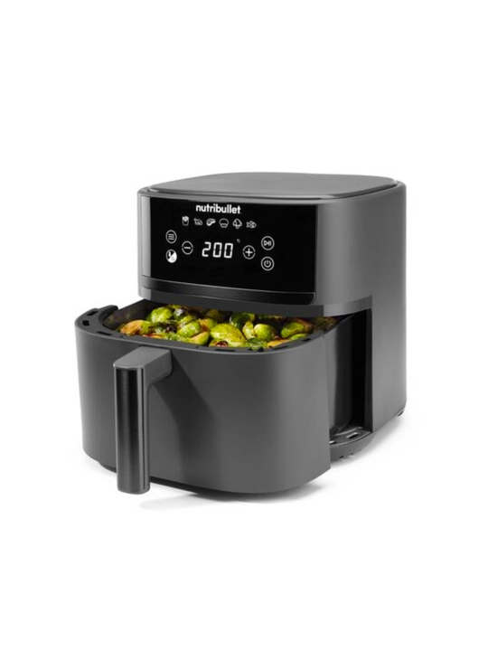 Аэрогриль Nutribullet NBA0611DG 6 л , аэрофритюрница с подсветкой и 8 программами