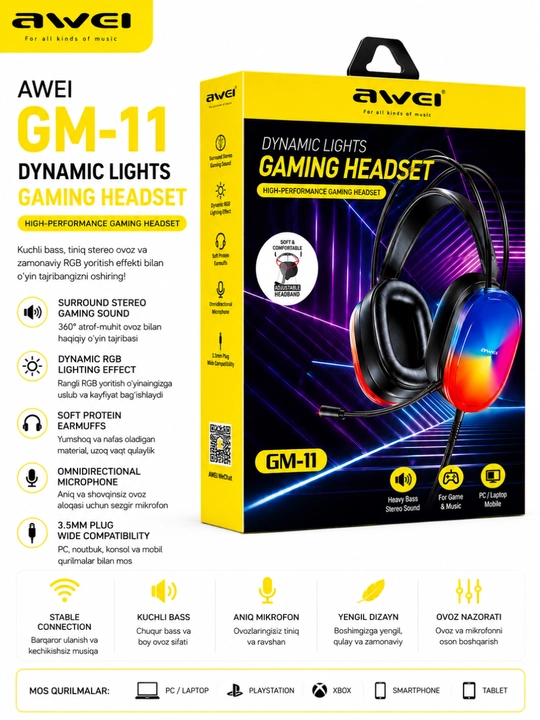 AWEI GM11 PRO - 