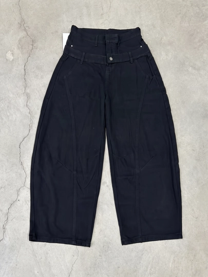 Ayollar baggy jinsi shimlari, keng Y2K, katta o‘lchamli, quvurli