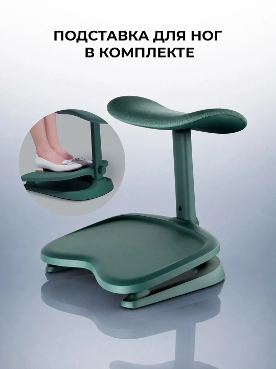 Офисное кресло эргономичное LiberNovo Omni / массаж спины / 4D-подлокотник