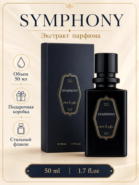 Парфюмерная вода Symphony Extrait de Parfum, 50 мл - 