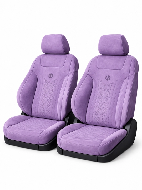 Avtomobil o'rindiq g'ilofi premium velyur universal to'q ko'k