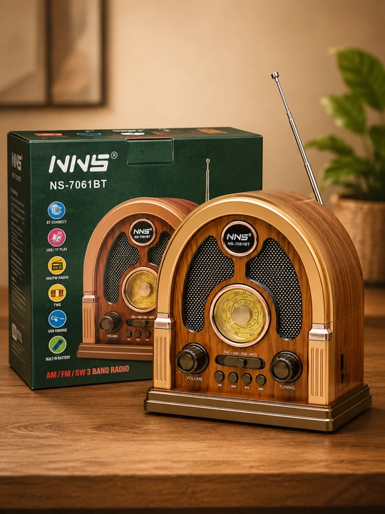 Karnay, radiokarnay, FM radio, retro bluetooth radiokarnay, simsiz karnay