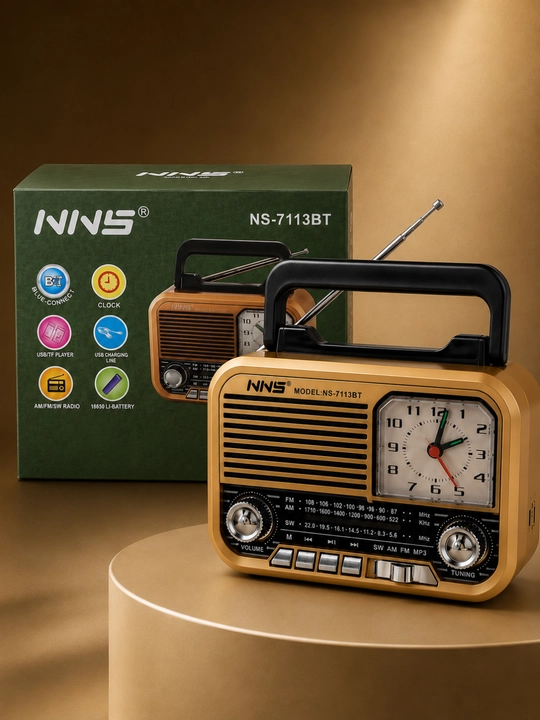 Karnay, radiokarnay, FM radio, retro bluetooth radiokarnay, simsiz karnay