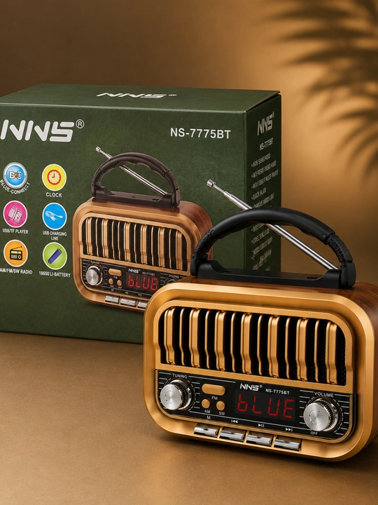 Karnay, radiokarnay, FM radio, retro bluetooth radiokarnay, simsiz karnay