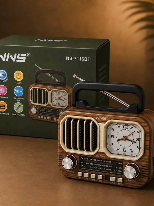 Karnay, radiokarnay, FM radio, retro bluetooth radiokarnay, simsiz karnay