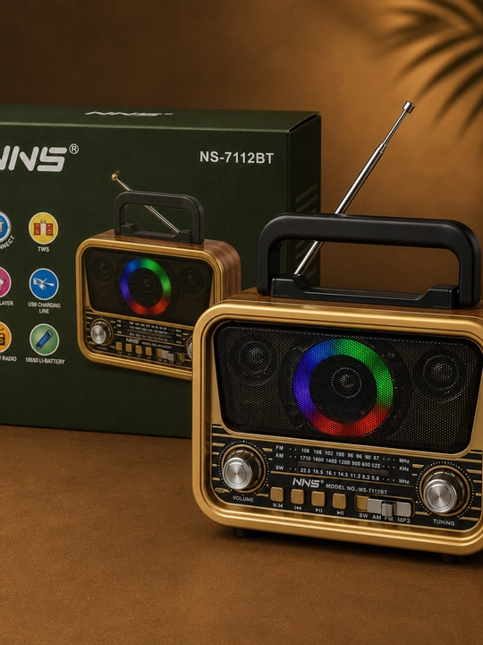 Karnay, radiokarnay, FM radio, retro bluetooth radiokarnay, simsiz karnay