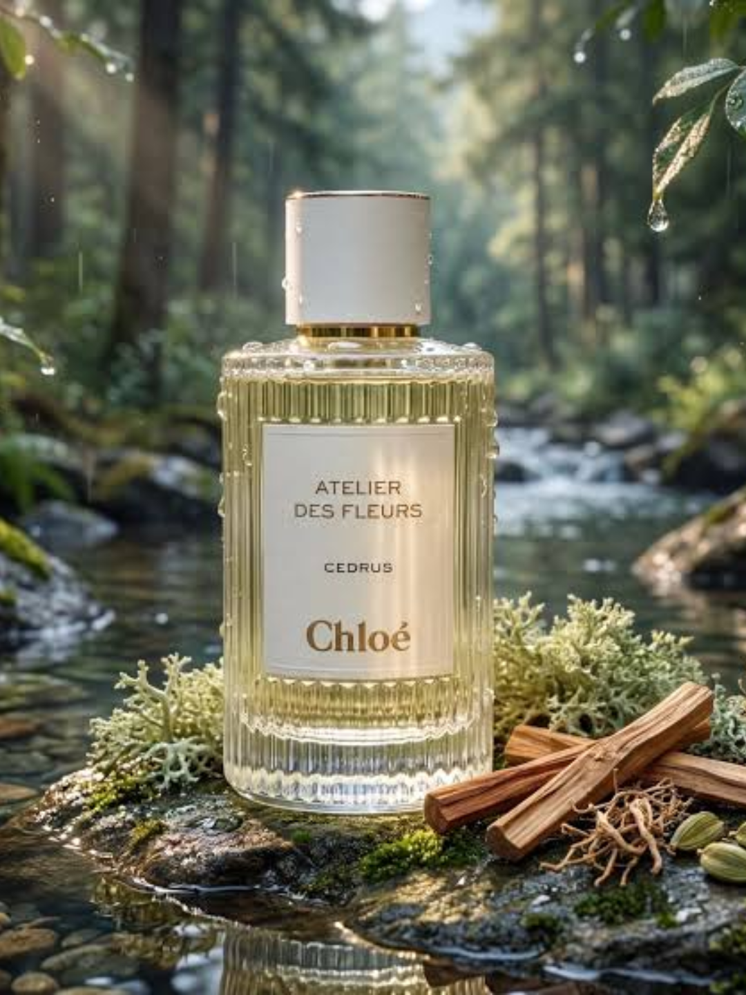 Atelier Des Fleurs Cedrus Chloe uniseks parfyum refil formatid,LABOR Parfumdan flakonlarda
