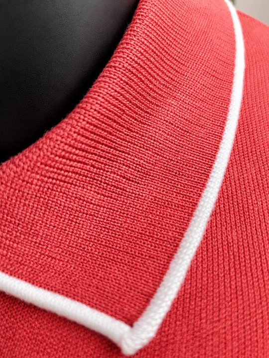 Erkaklar uchun qisqa yengli yashin tezlikli polo, yoqali polo futbolkasi