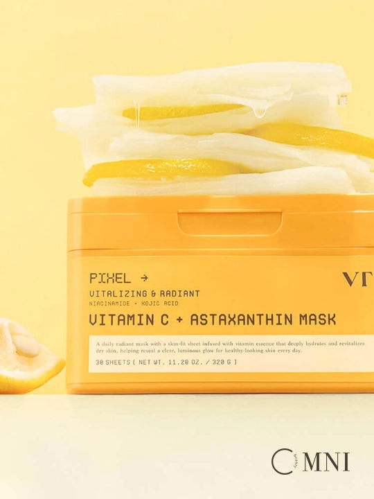 Тканевые маски для лица VT Cosmetics набор, PDRN, витамин С, ретинол, коллаген, пептиды