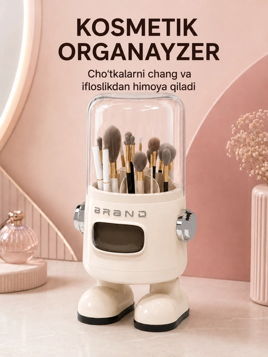 Органайзер для косметики с ящиками, органайзер для парфюмерии и аксессуаров для макияжа - 