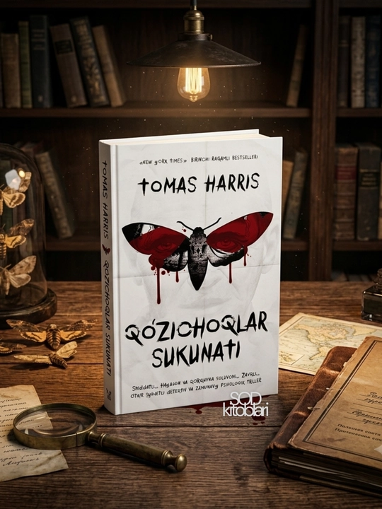Gannibal, Qizil ajdarho, Qo'zichoqlar sukunati, Tomas Harris - 