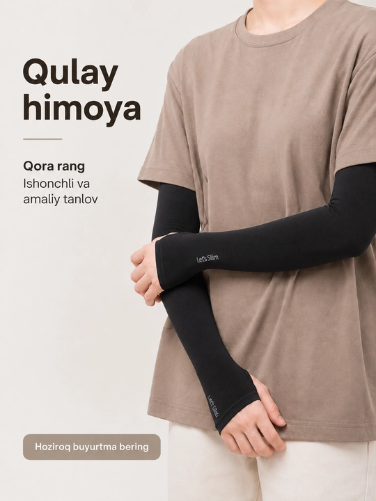Trikotaj yeng, yumshoq va elastik, 4 xil rang