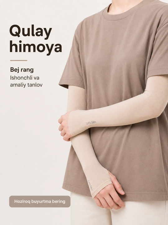 Trikotaj yeng, yumshoq va elastik, 4 xil rang