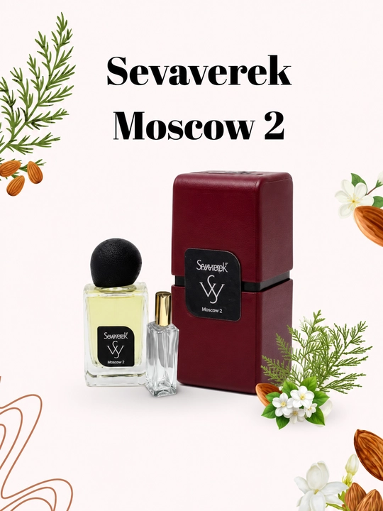 Sevaverek Moscow 2 erkaklar ayollar atiri, bodom, yasmin, anbar, unisex, uzoq turuvchi