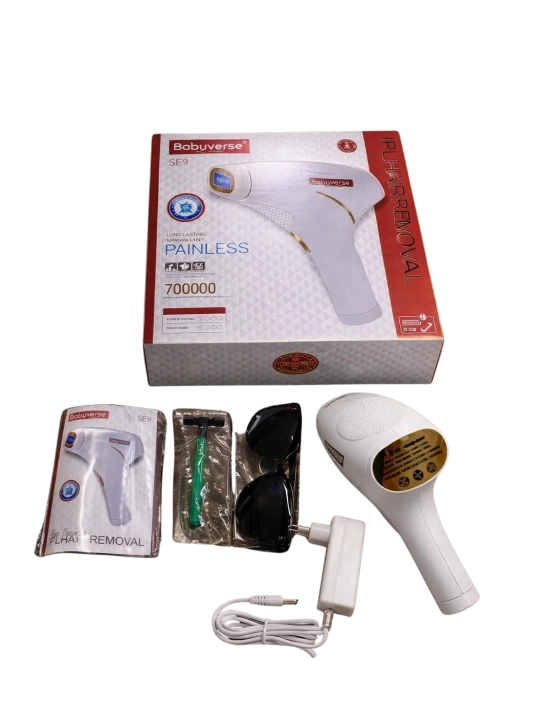 Babyverse Professional fotoepilyator, yuz va tana uchun, sovutish effektiga ega