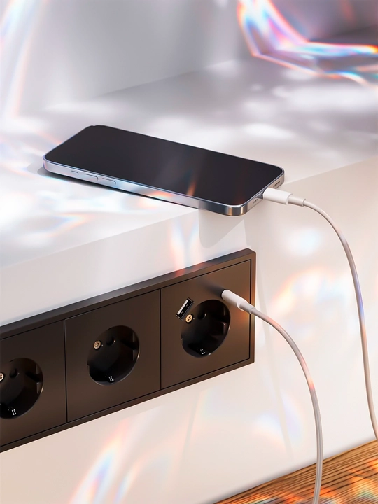 Type-C → Lightning kabel – iPhone X, 11, 12, 13, 14 to‘liq mos