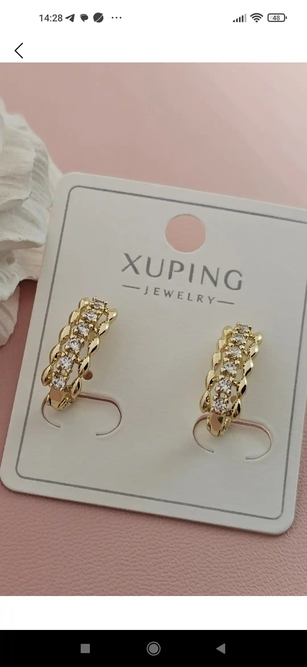 Серьги для девочек и женщин, Xuping