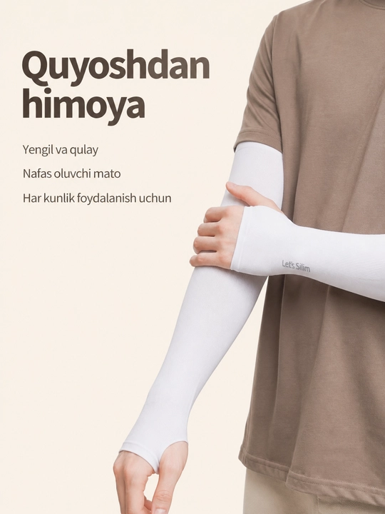 Trikotaj yeng, yumshoq va elastik, 4 xil rang