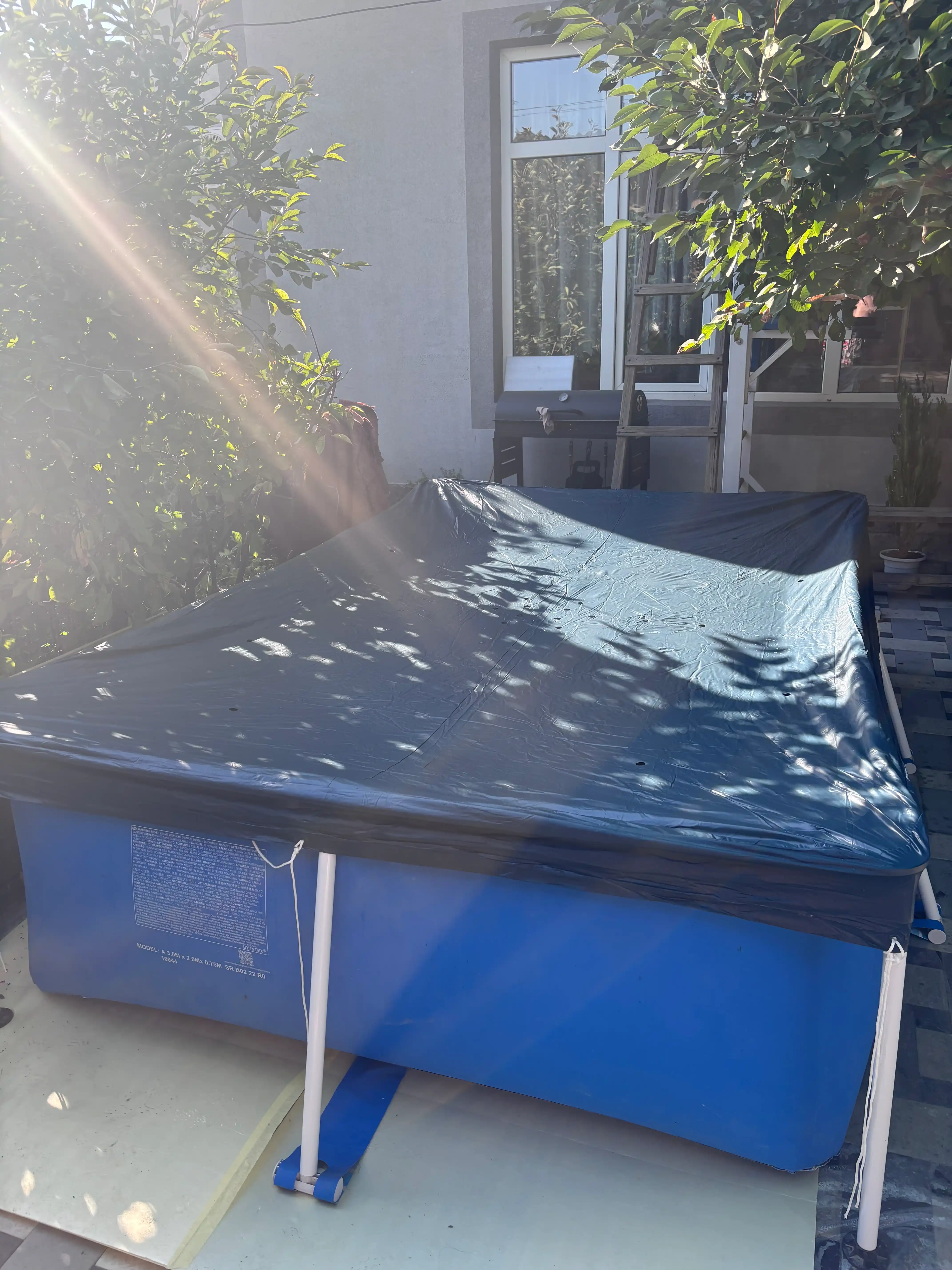 Intex basseyn uchun tent-chexol 300x200 sm/305 sm, himoya qoplamasi, yopqich