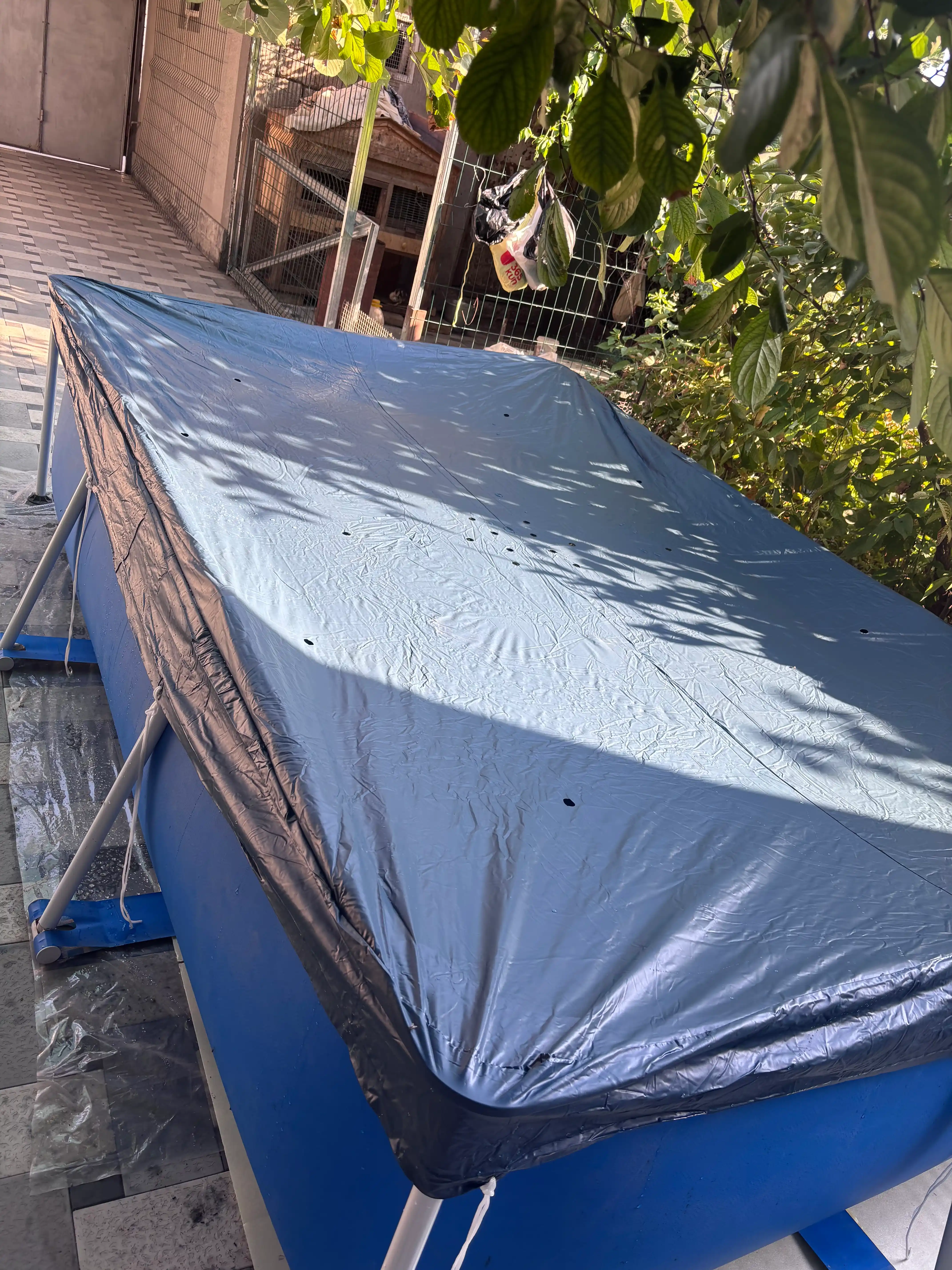 Intex basseyn uchun tent-chexol 300x200 sm/305 sm, himoya qoplamasi, yopqich