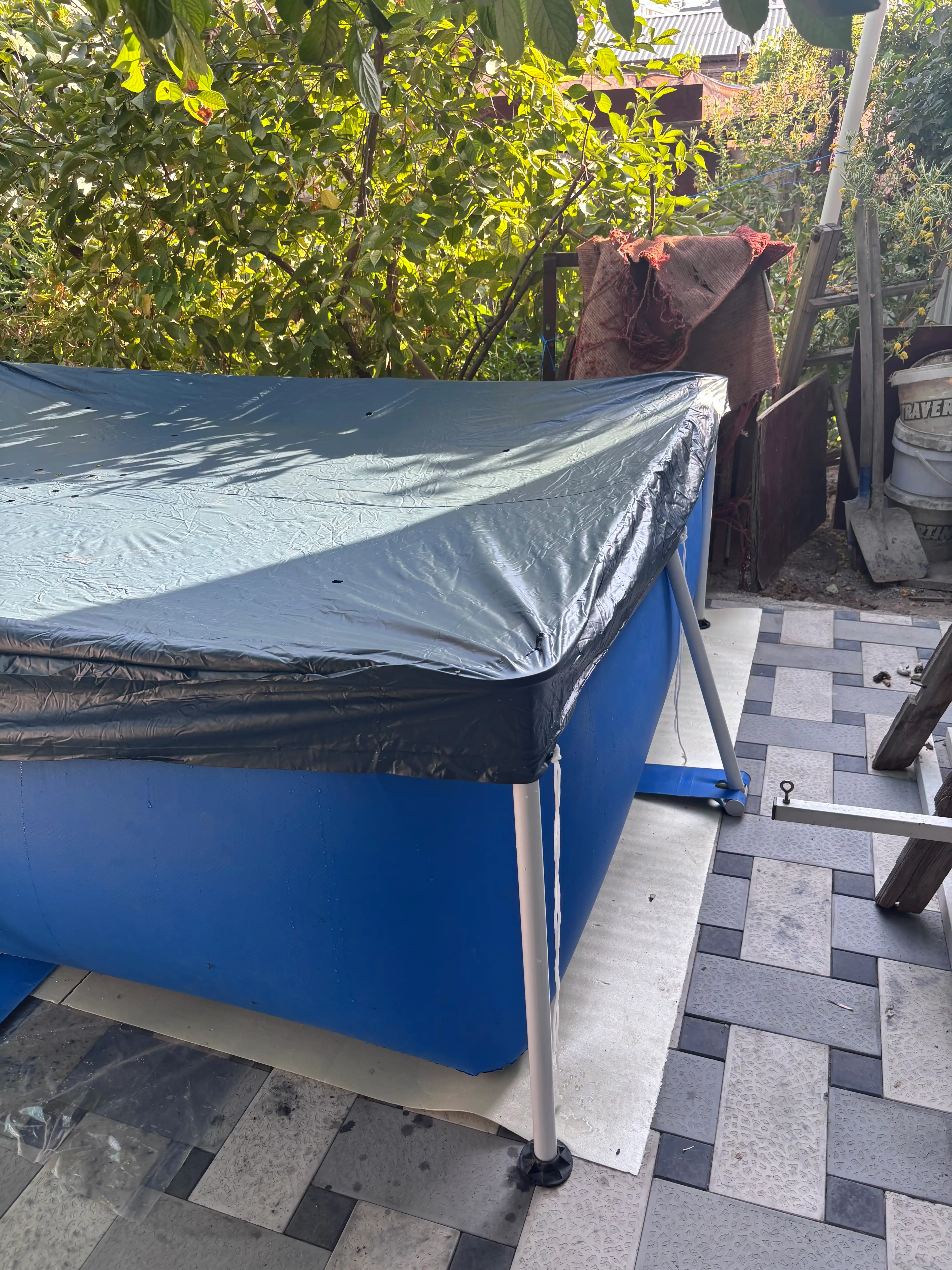 Intex basseyn uchun tent-chexol 300x200 sm/305 sm, himoya qoplamasi, yopqich