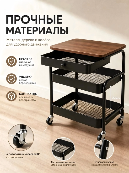 Передвижная тележка для хранения