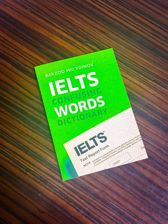 IELTS confusing words dictionary
