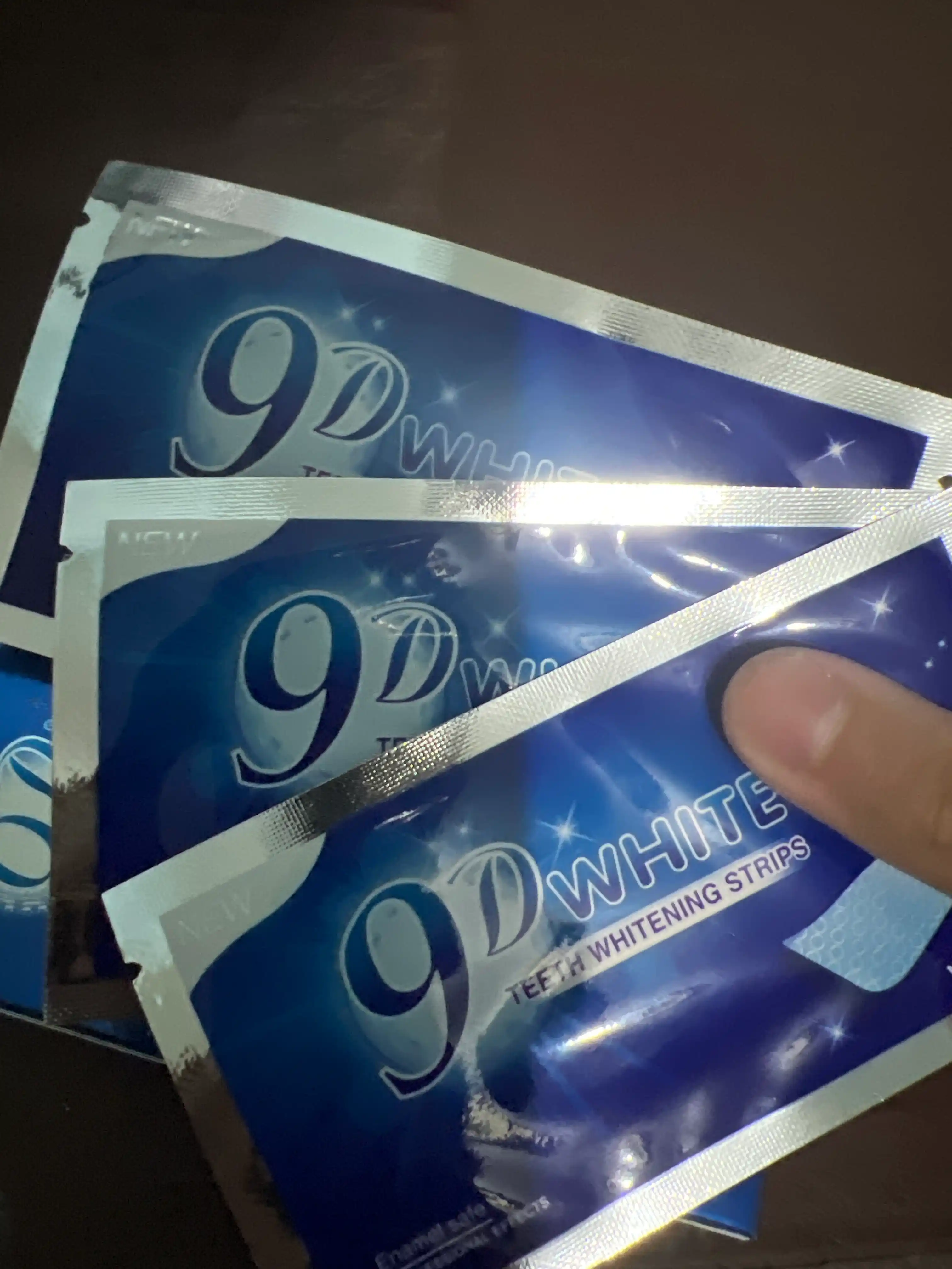 9D Ленты для отбеливания зубов, 7 пар лент в 1 коробке