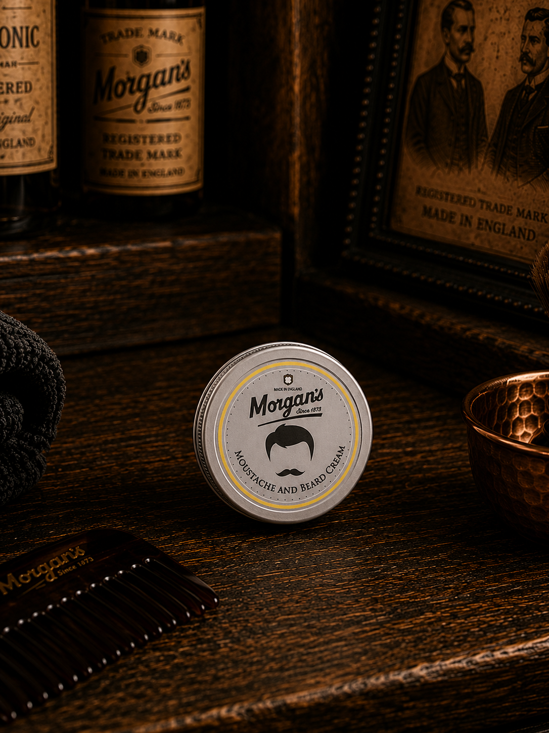 Morgan's Moustache & Beard Cream — Крем для усов и бороды