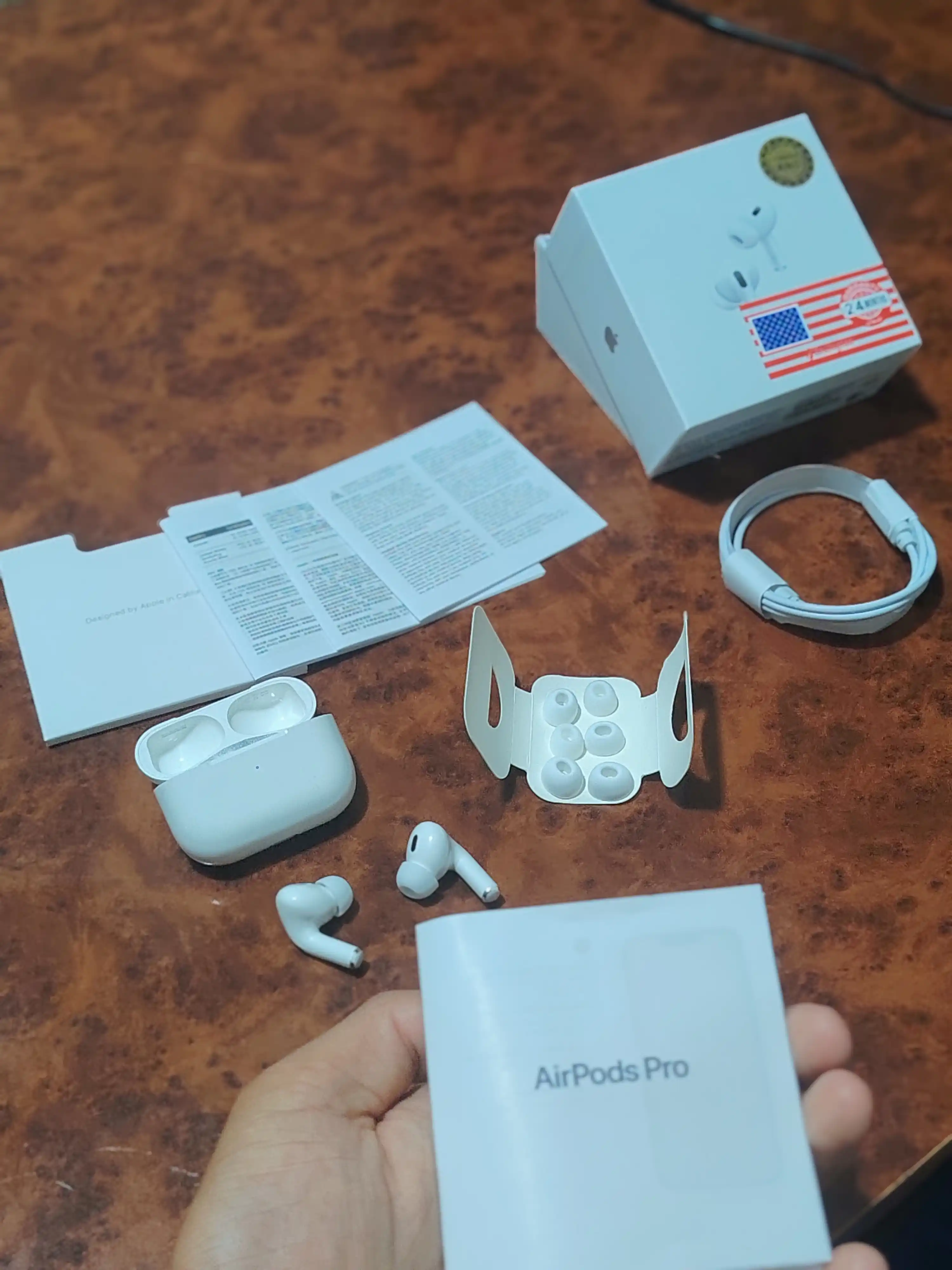 Pods Pro 2 simsiz quloqchinlari, Ayfon va Android uchun Bluetooth, sensorli