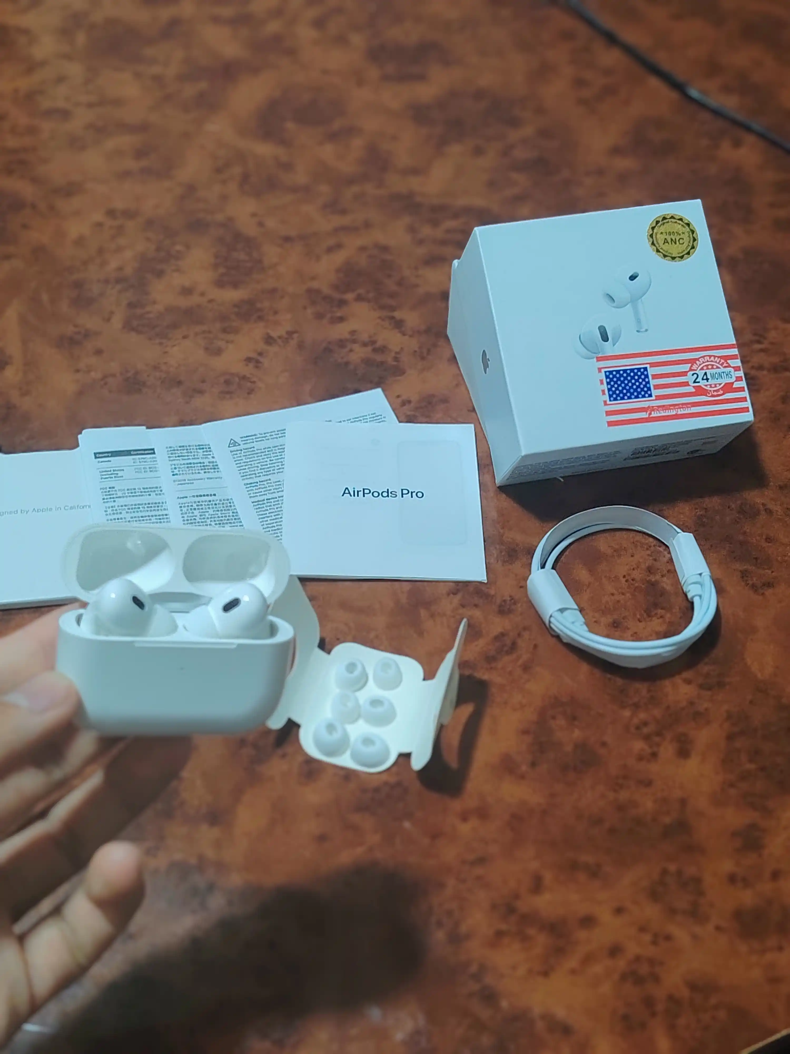 Pods Pro 2 simsiz quloqchinlari, Ayfon va Android uchun Bluetooth, sensorli