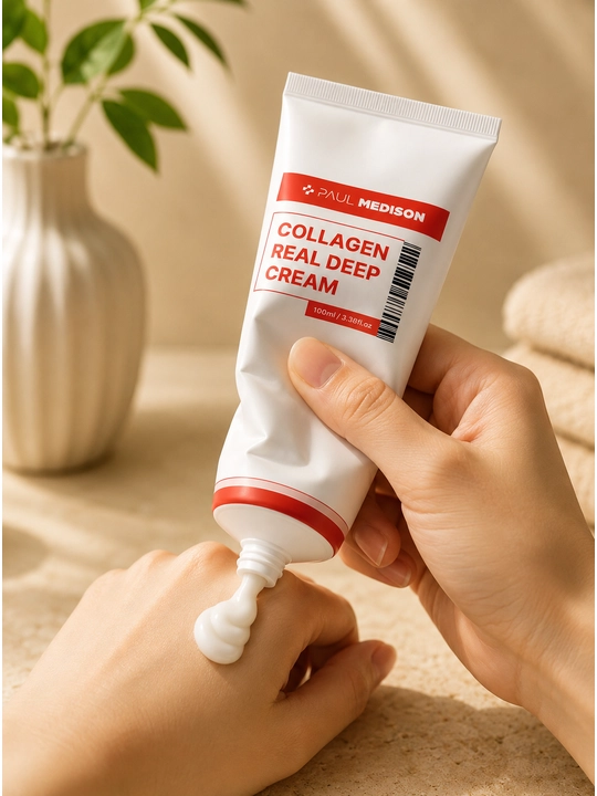 Paul Medison Collagen Real Deep Cream yuz kremi, 100 ml