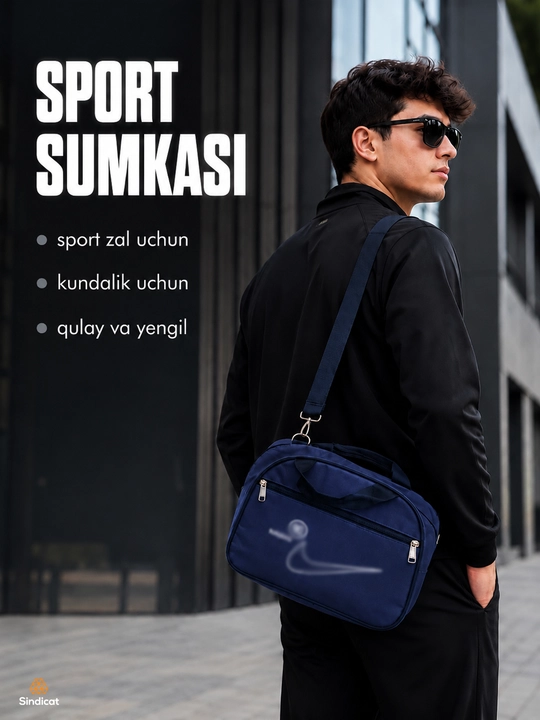 Sport barsetkasi - yelkada yoki qo‘lda olib yurish mumkin bo‘lgan ixcham sumka - 